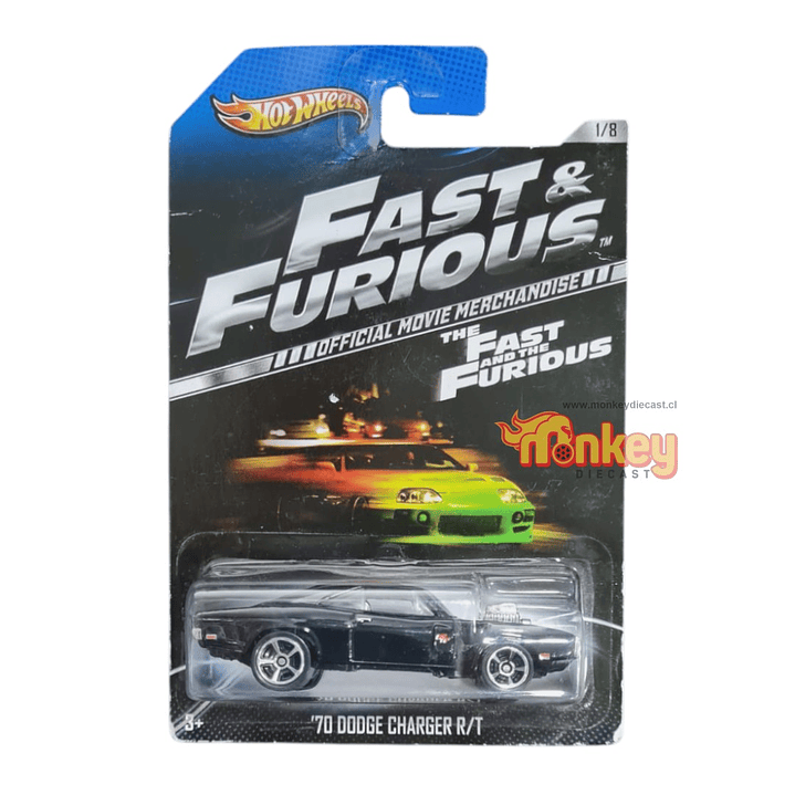 70 Dodge charger R/T hot wheels offcial rapido y furiosos  1