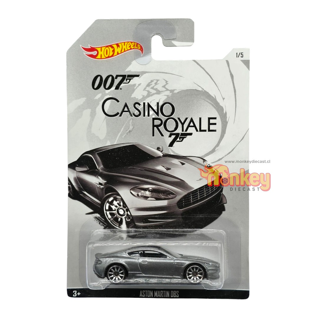 Aston Martin DBS - 007 Casino Royal hot wheels 2016 1