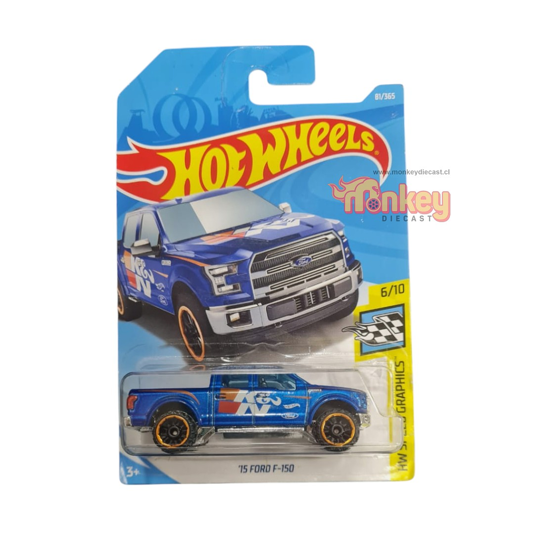 15 Ford F-150 - hot wheels 2018 1
