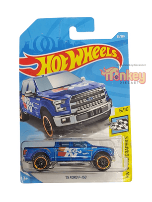 15 Ford F-150 - hot wheels 2018