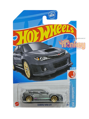 Subaru WRX STI gris - Hot Wheels 2022