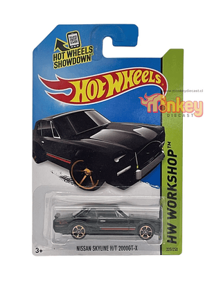 Nissan Skyline h/t 200GT-X - hot wheels 2014