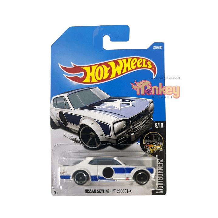 Nissan Skyline h/t 200GT-X - hot wheels 2017 1