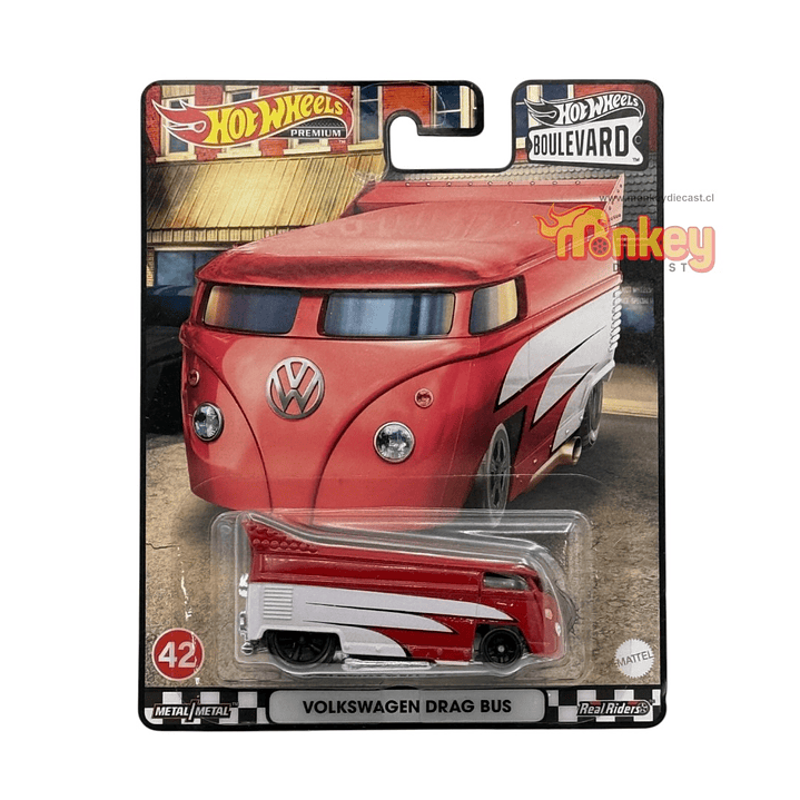 Volkswagen Drag bus hot wheels premium - 42 boulevard 1