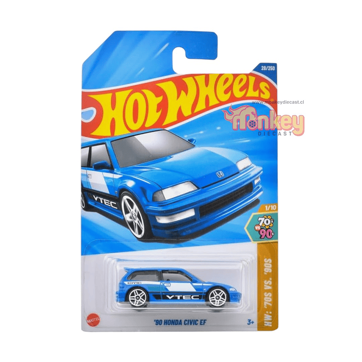 90 Honda Cicivc EF - hot wheels 2025 1