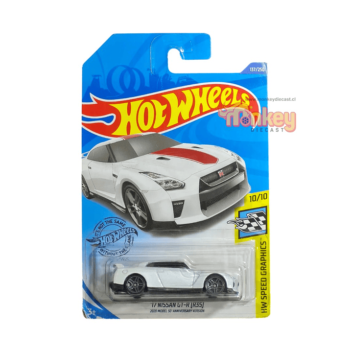 17 nissan GT-r r35 - hot wheels 2020 1