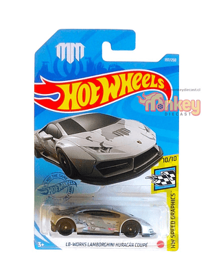 LB works  Lamborghini huracan coupe - hot wheels 2021