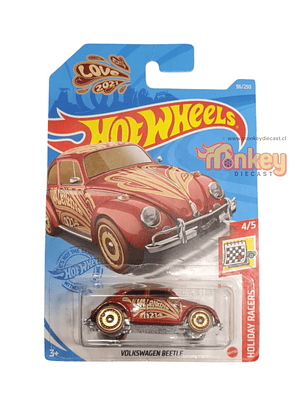 volkswagen beetle - hot wheels 2021 (detalle)
