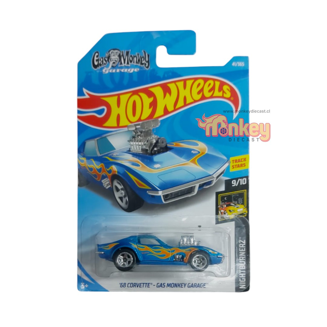 68 corvette Gas monkey garage - hot wheels 2018 1