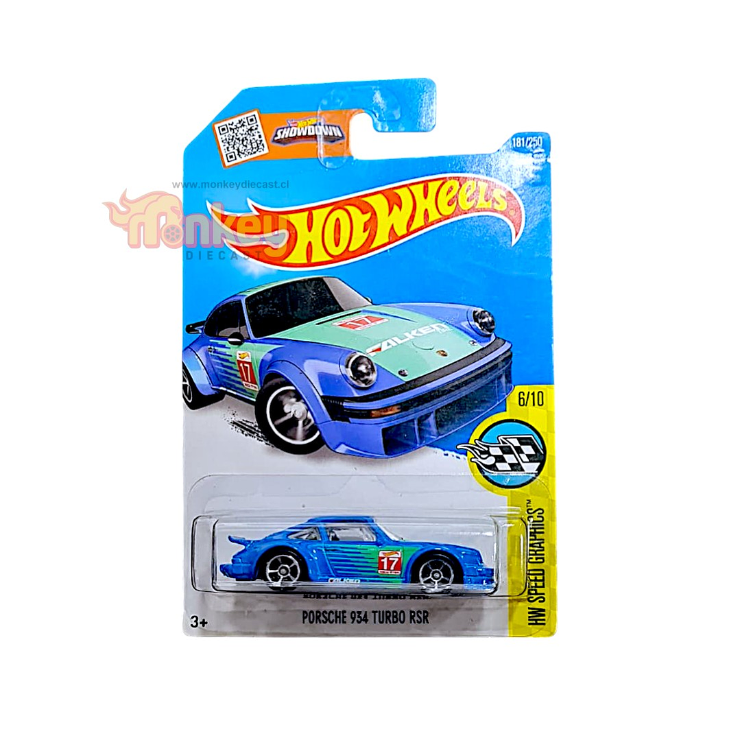 Porsche 934 turbo RSR Falken- hot wheels 2014 1