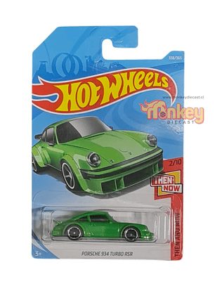 Porsche 934 turbo RSR verde - hot wheels 2018