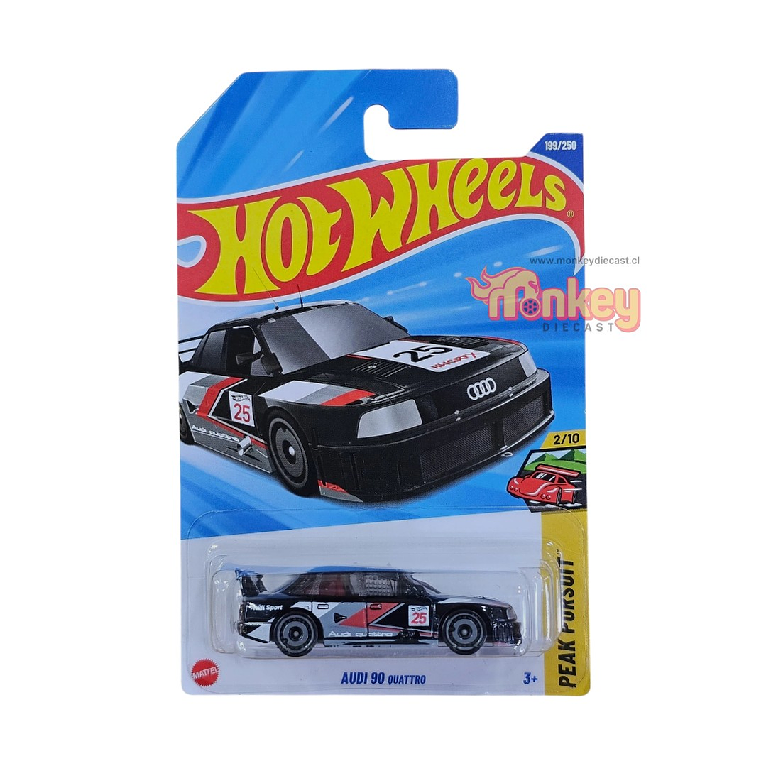 audi 90 quattro gris - hot wheels 2025 1
