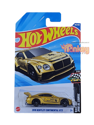2018 bently continental gt3 - hot wheels 2025
