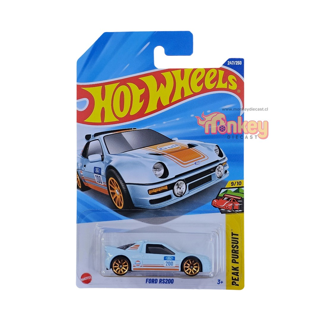Ford rs200 Gulf - hot wheels 2025 1