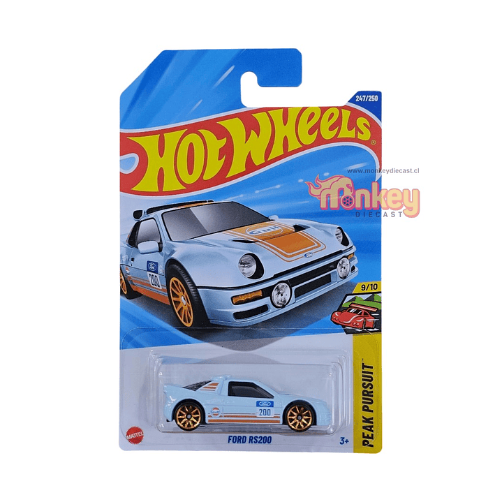 Ford rs200 Gulf - hot wheels 2025 1