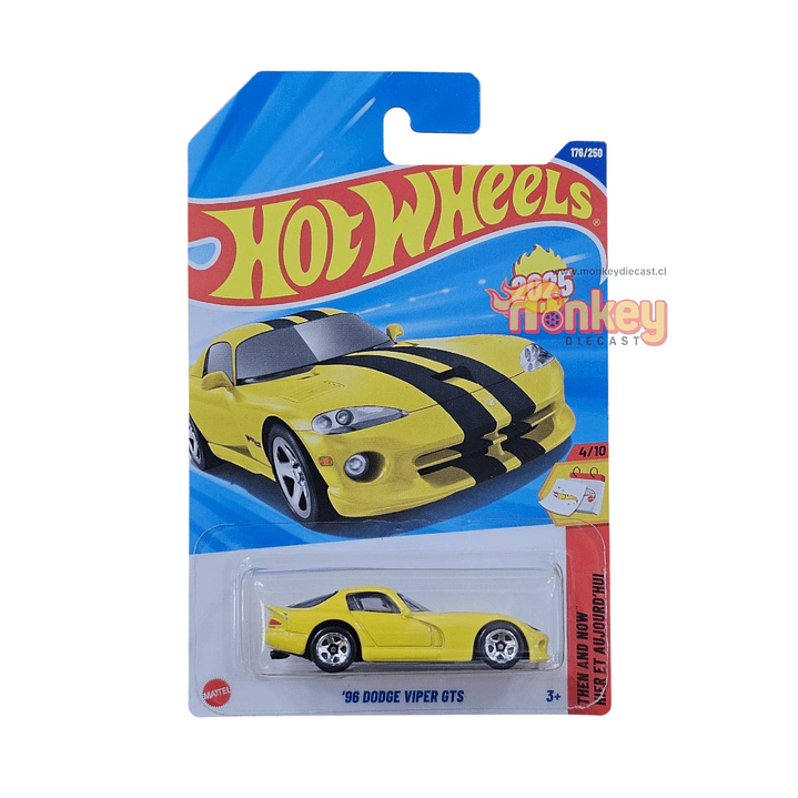 96 dodge vipers gts - hot wheels 2025 1