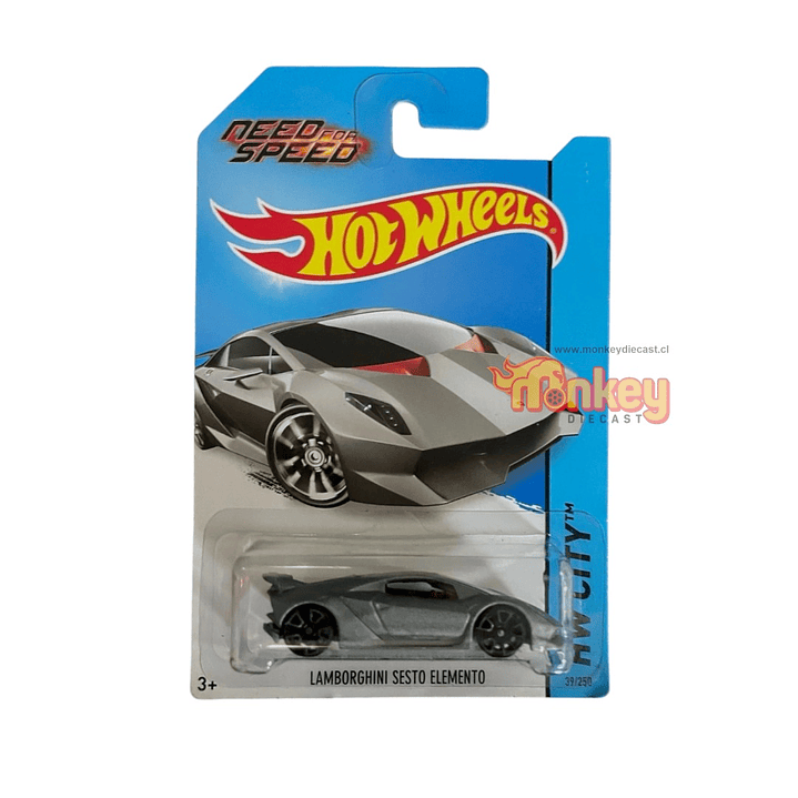 lamborghini sesto elemento - hot wheels 2014 1