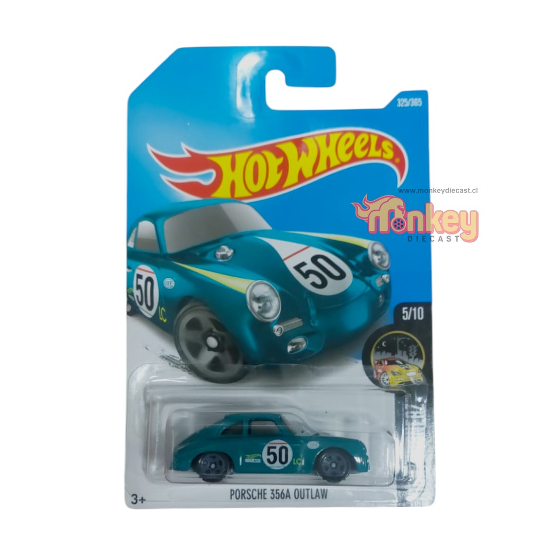 porsche 356A outlaw verde - hot wheels 2016 1