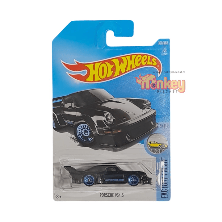 porsche 934.5 negro- hot wheels 2017 1