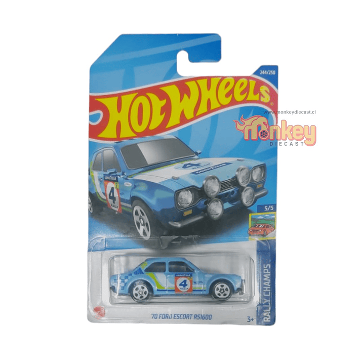 70 ford escort rs1600 - hot wheels 2021 1