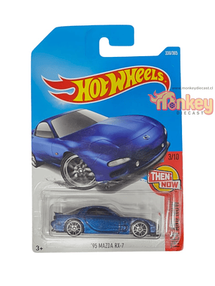 95 mazda rx-7 - hot wheels 2016