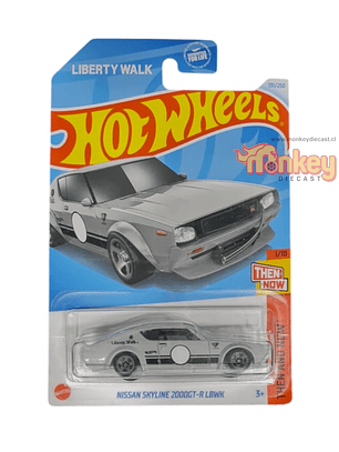 nissan skyline 2000gt-R LBWK - hot wheels 2024 u.s.a