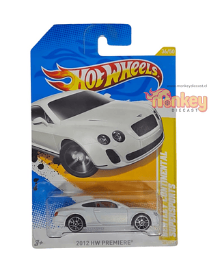 bently continental supersports - hot wheels 2012