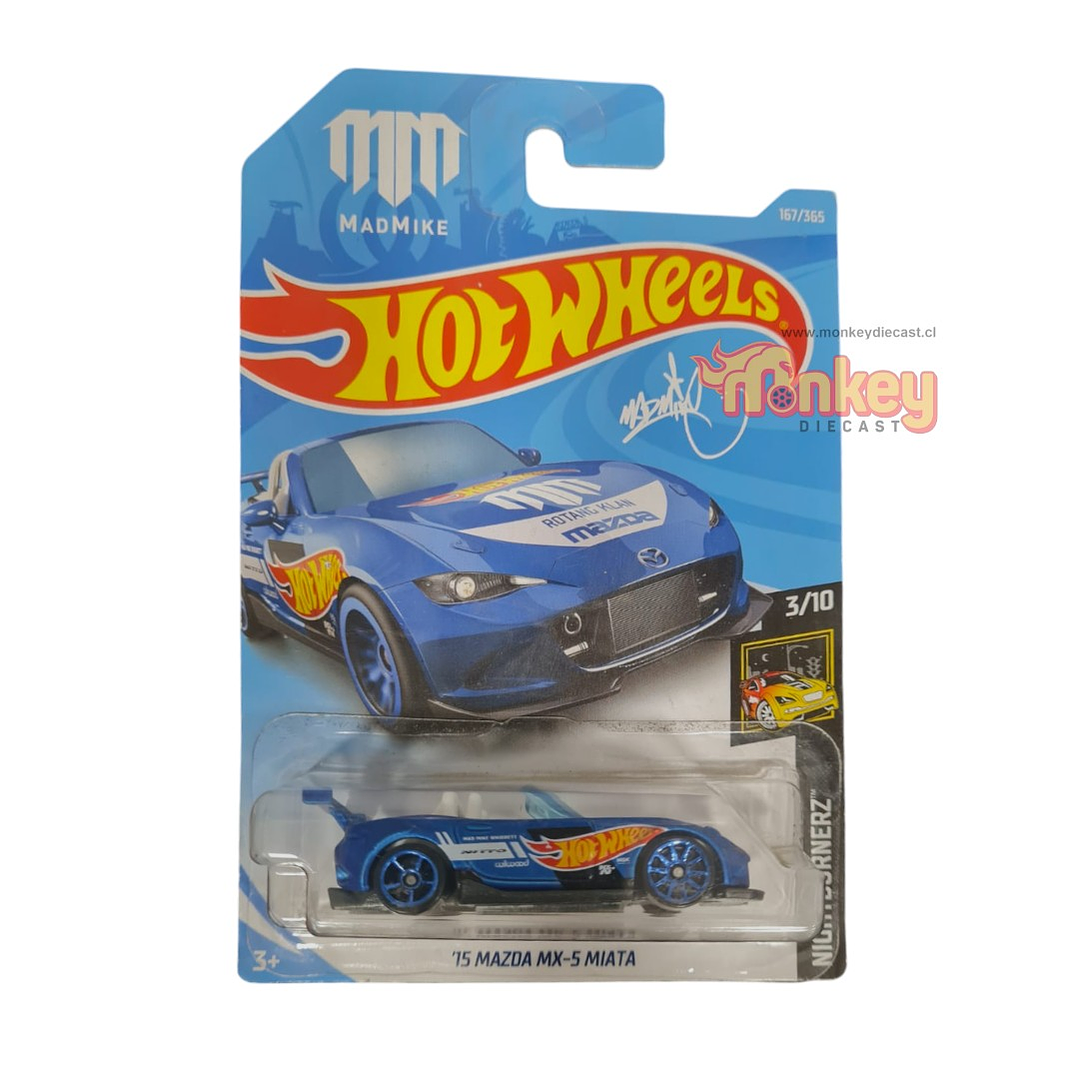 2015 mazda mx-5 miata - hot wheels 2018 1