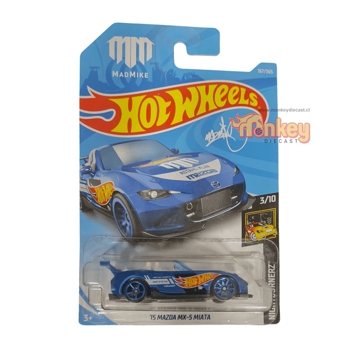 2015 mazda mx-5 miata - hot wheels 2018 1