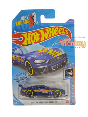 custom 18 ford mustang gt - hot wheels 2020 detalle