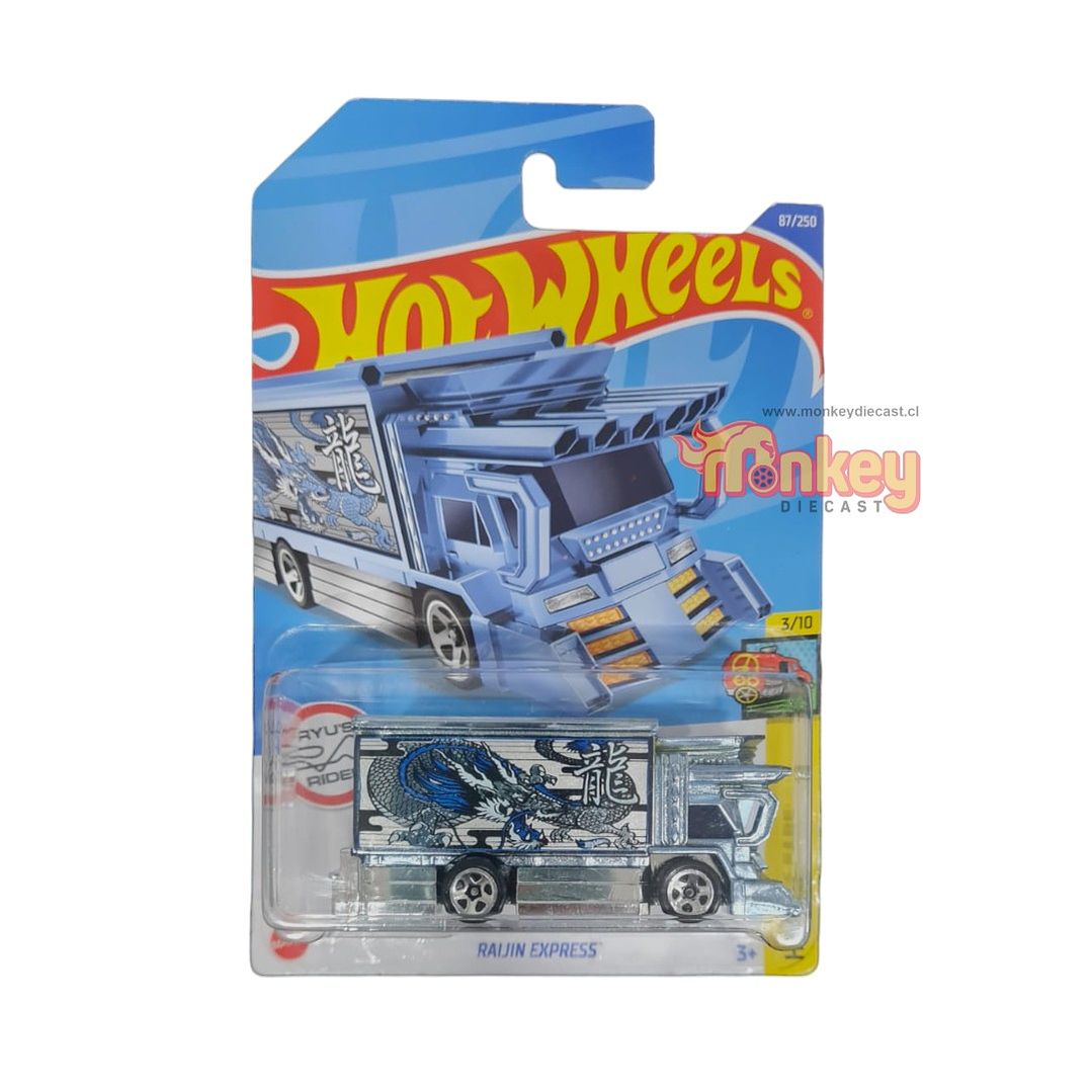 raijin express - hot wheels 2022 1