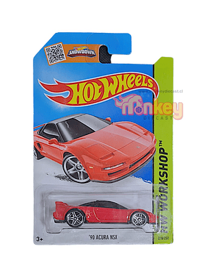 90 Acura NSX rojo- Hot Wheels 2015