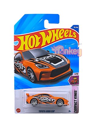 Toyota GR86 Cup  naranjo - hot wheels 2025