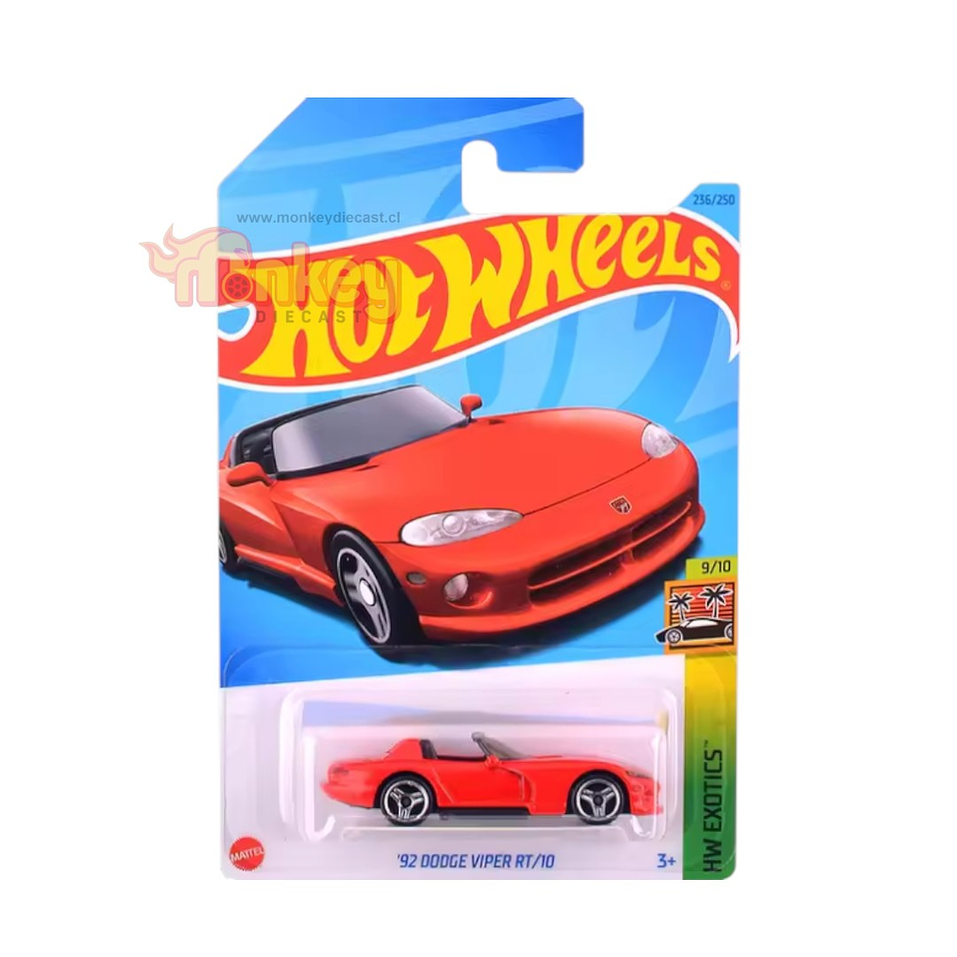 92 Dodge Viper RT/10- hot wheels 1