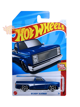 83 Chevy Silverado - color azul