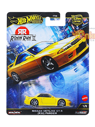 Hot Wheels Premium Nissan Skyline GT-R r32 pandem - ronin run 2