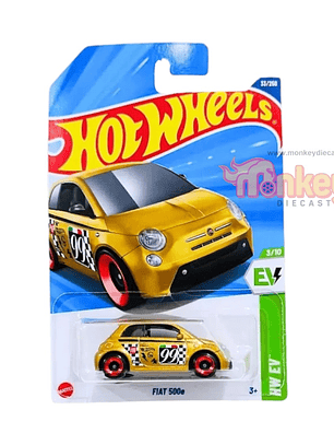 fiat 500e - hot wheels 2025