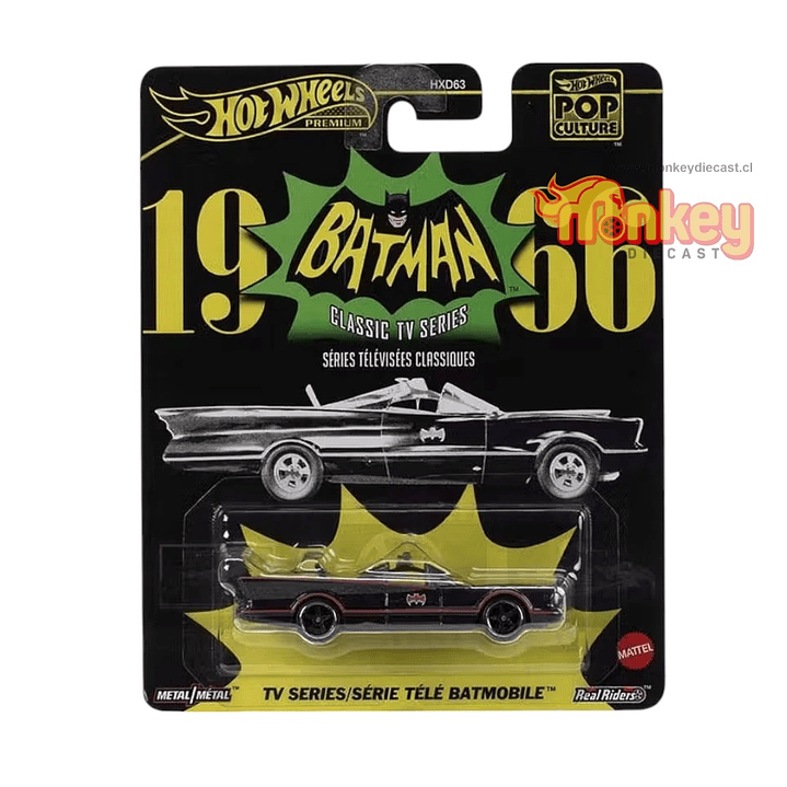 Hot Wheels Premium 1:64 tv series batmobile 1