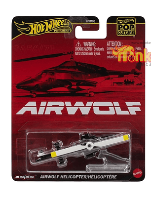 Hot Wheels 2025 Premium Airwolf - lobo del aire 