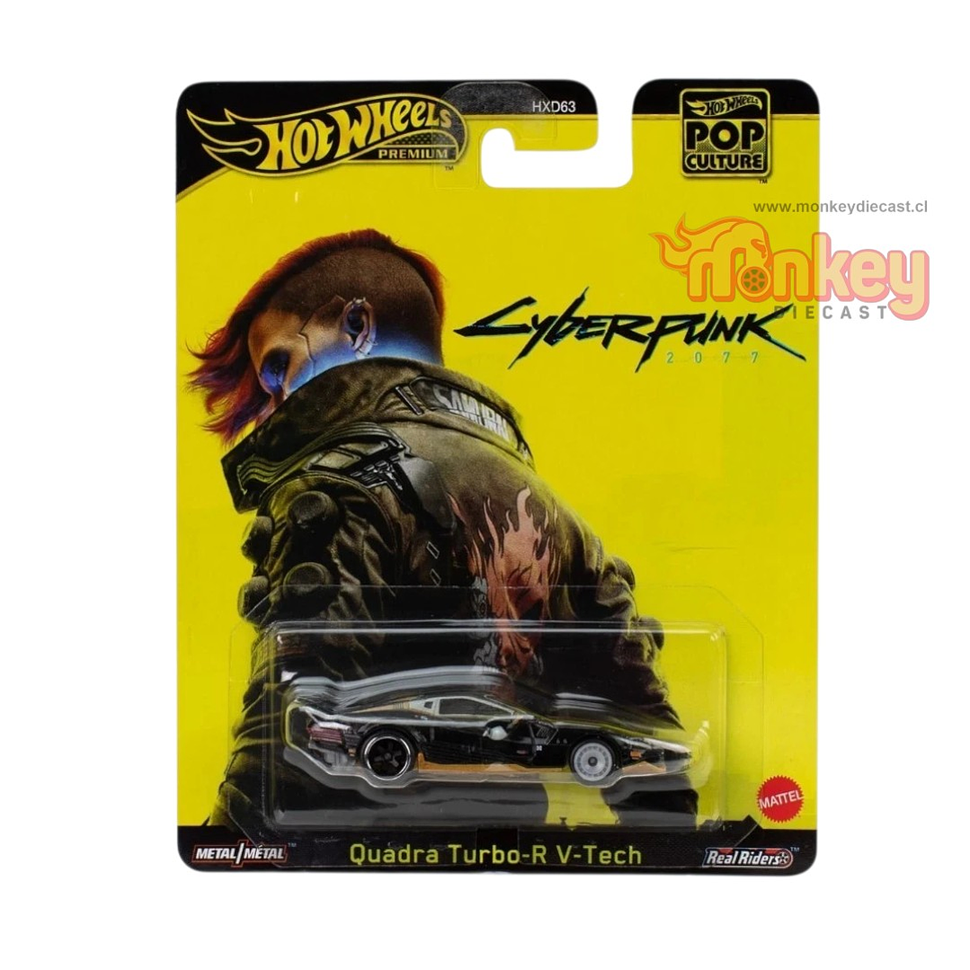 Hot Wheels Cyberpunk 2077 Quadra Turbo-r V-tech 2025 1