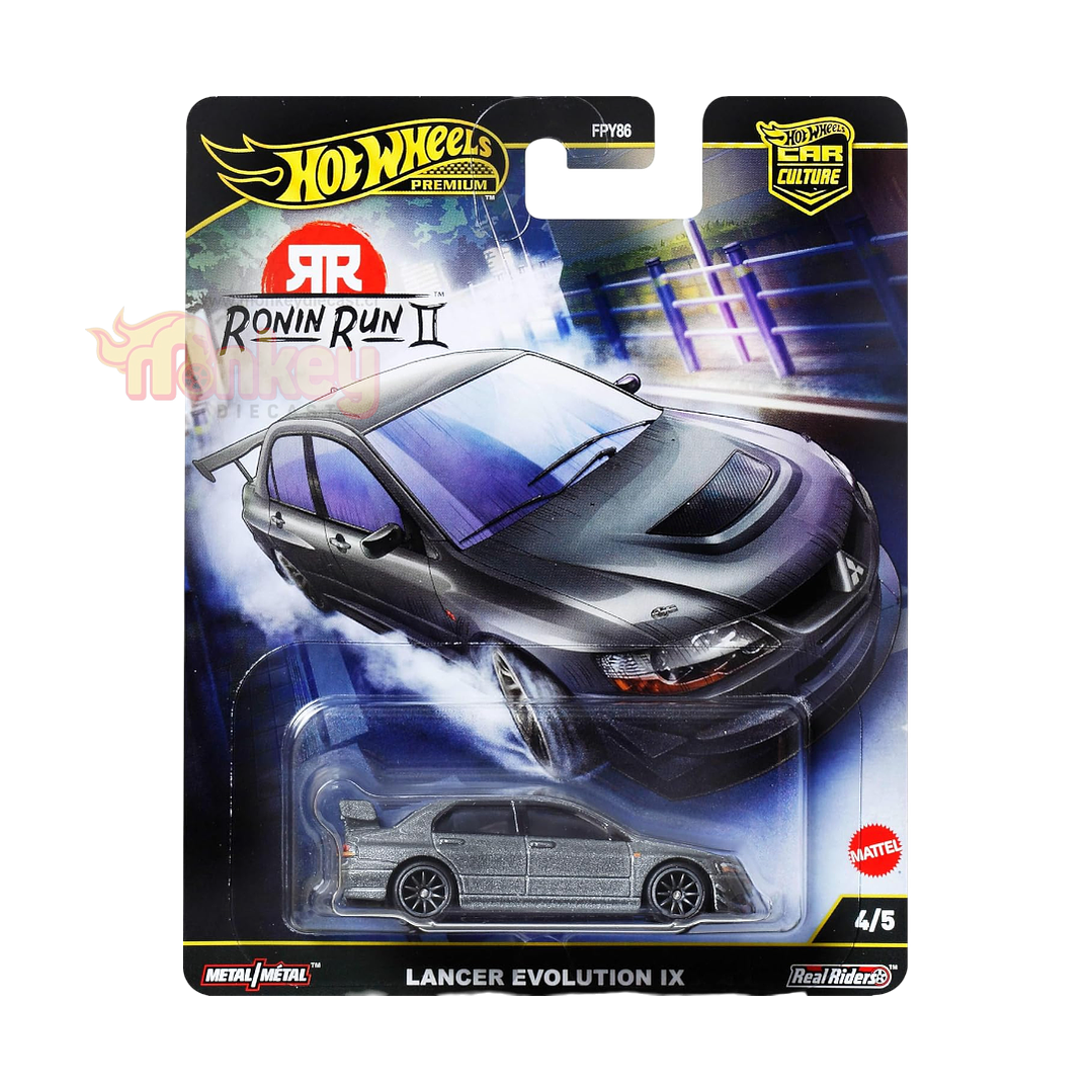 mitsubishi Lancer evolution IX - hot wheels Ronin Run 2 1