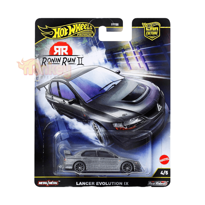 mitsubishi Lancer evolution IX - hot wheels Ronin Run 2 1