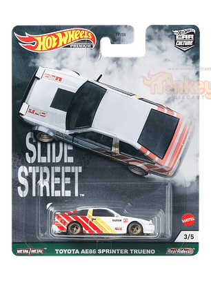 Toyota AE86 sprinter trueno - hot wheels slide street