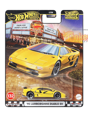 95 lamborghini diablo sv - hot wheels premium 2025