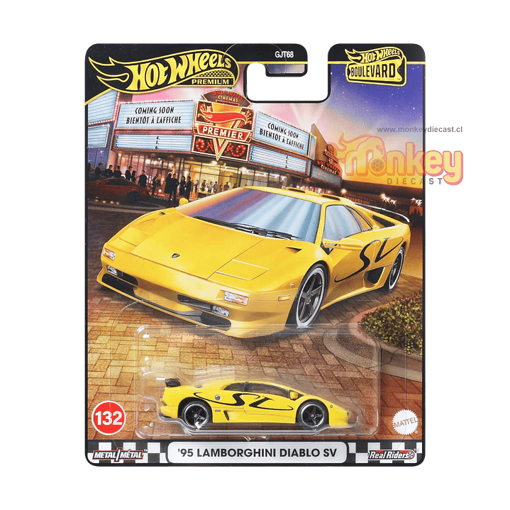95 lamborghini diablo sv - hot wheels premium 2025 1