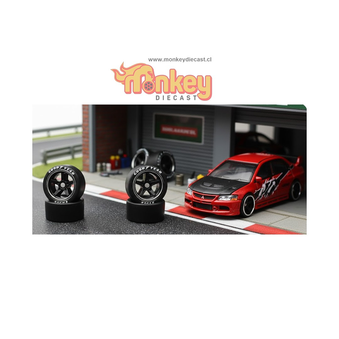 11.2 mm estrella 5p negro aro cromado + sponsor 2