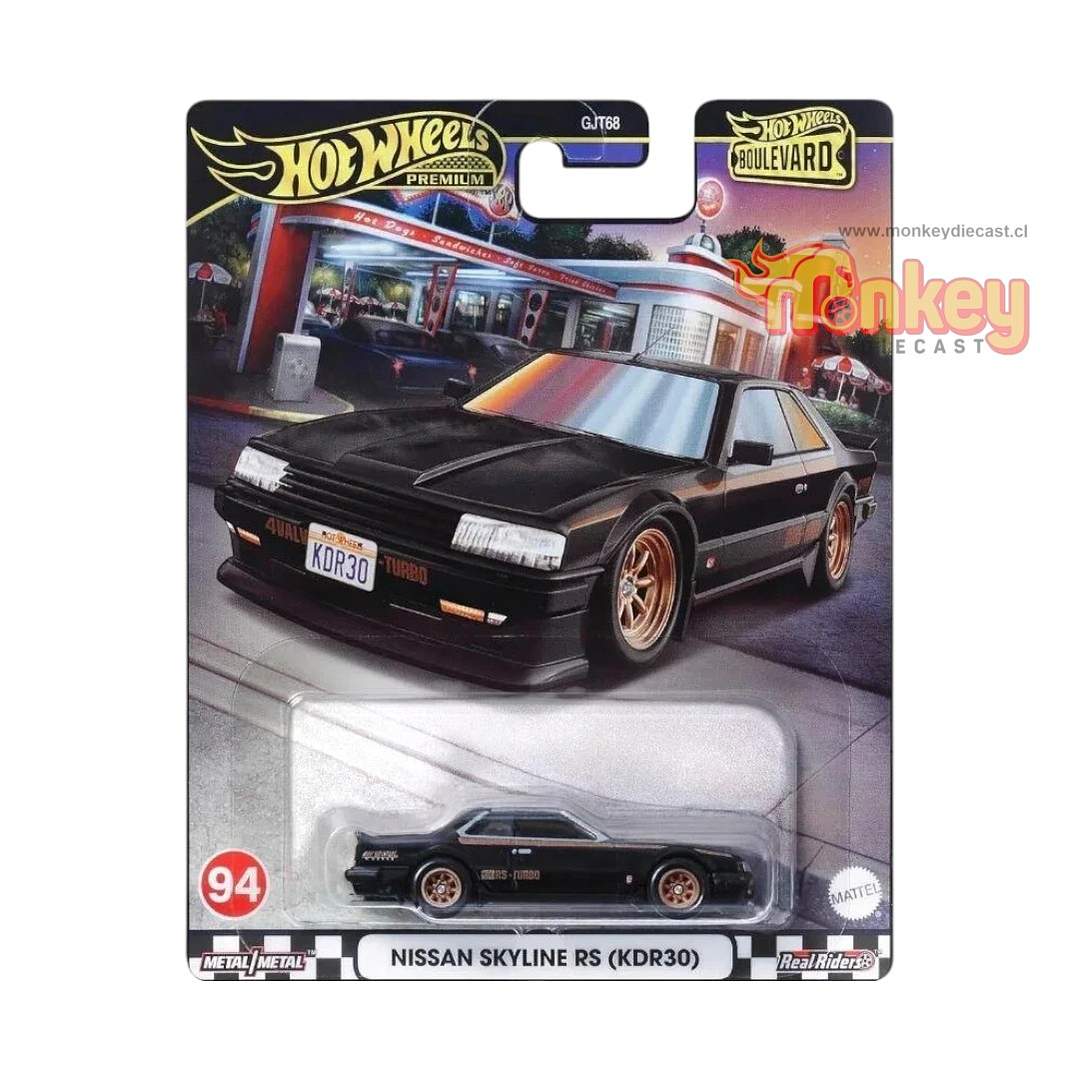 nissan skyline rs KDR30 - hot wheels premium 2023 1