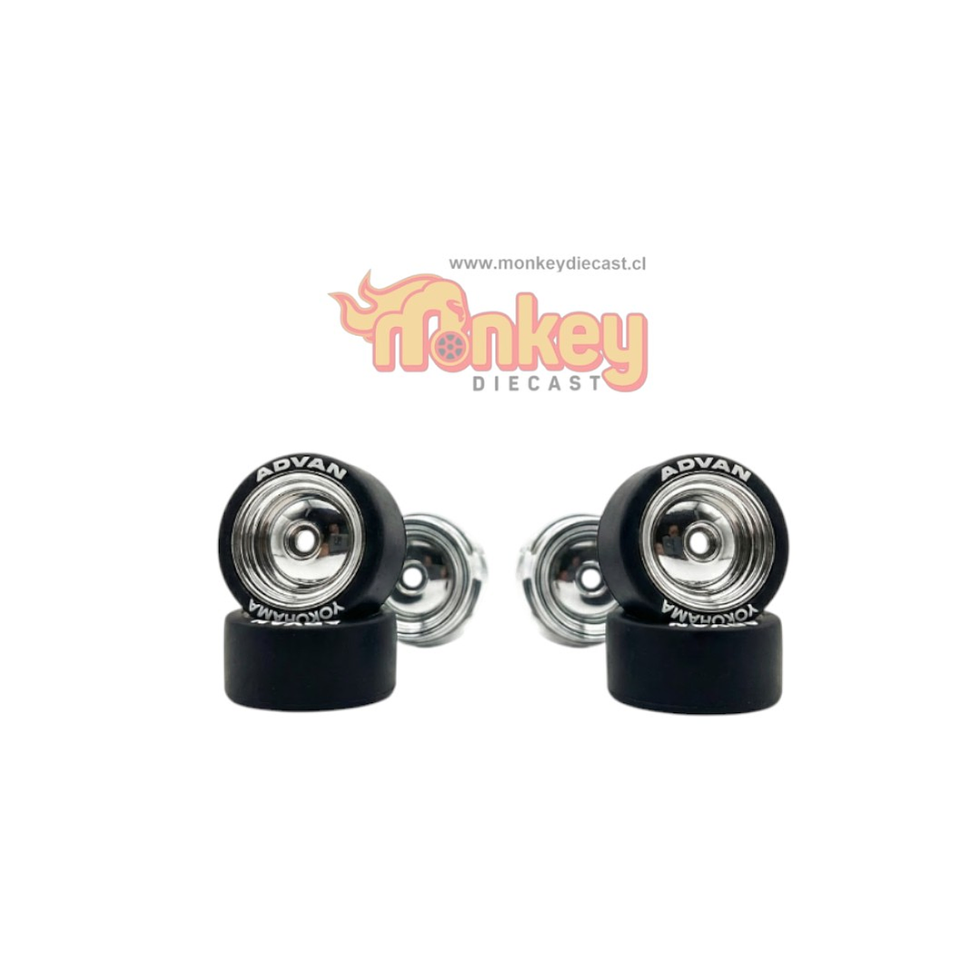 11.2 mm estrella ovalado exterior cromada completa + sponsor 1