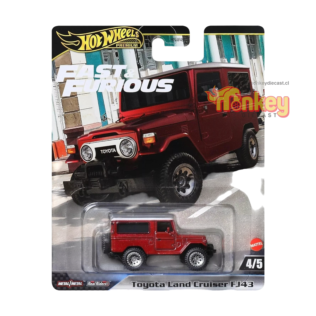 toyota land cruiser FJ43 - hot wheels premium 1