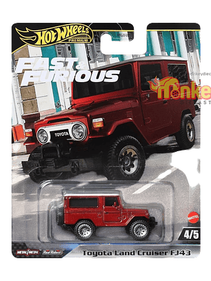toyota land cruiser FJ43 - hot wheels premium